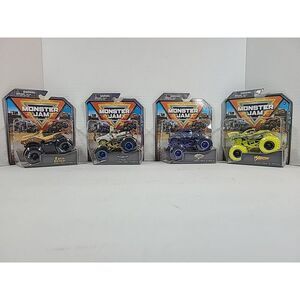 Monster Jam Lot 4x Monster Trucks - Series‎ 36